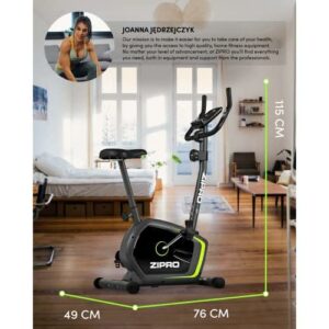 Cyclette Drift: Trainer Magnetico per Allenamenti Cardio - Ergometro fino a 120 kg - Batteria Operata