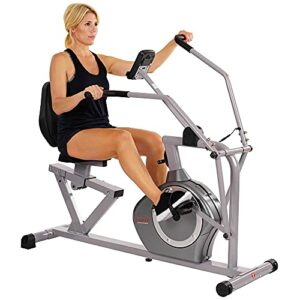 Cyclette Magnetica SF-RB4708: 158,8 kg, Cross Training, Braccia, Monitor frequenza cardiaca