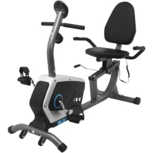 ISE Cyclette Orizzontale Magnetico con Sella Regolabile: Ideale per Recupero. Silenzioso.