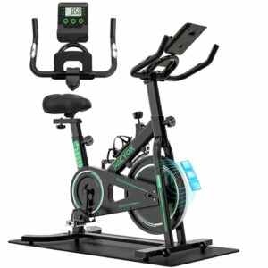 Micyox Cyclette Professionale con Volano da 12kg e Supporto per iPad