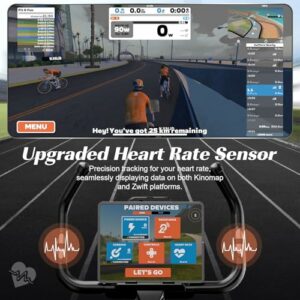 Cyclette Professionale Magnetica con Schermo LCD e Bluetooth, Volano 15kg - Perfetta per Fitness a Casa