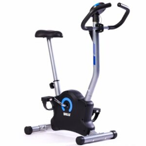 Cyclette per Fitness da Casa con Sedile Regolabile, Spinning Bike con Display LCD e Sensori Cardiaci