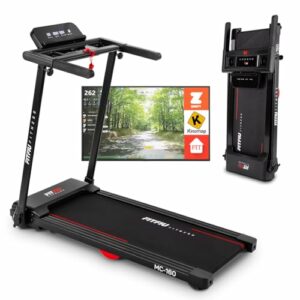 Tapis roulant ultracompatto FITFIU MC-160: 14km/h, 1500w, 12 programmi