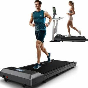 Walking Pad Salvaspazio 2 in 1 con Bluetooth, Controllo Remoto e App Gratuita