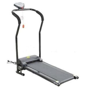 Tapis roulant pieghevole per il fitness nero