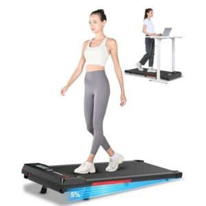 Tapis Roulant Elettrico Pieghevole 4 in 1 con Inclinazione e Display LCD