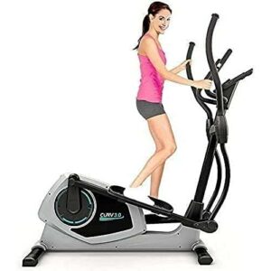 Bluefin Fitness CURV 3.0 Ellittica da Casa con Display Digitale e Bluetooth