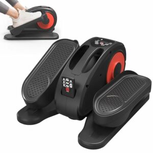 Mini Ellittica Portatile con Display Remoto, Resistenza Regolabile - Perfetta per Casa e Ufficio