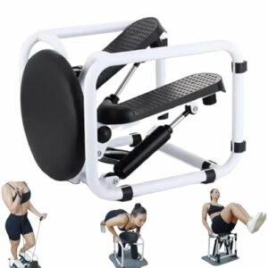 WeDequ 5 in 1 Twister Stepper con Power Ropes: Stepper versatile con display multifunzione