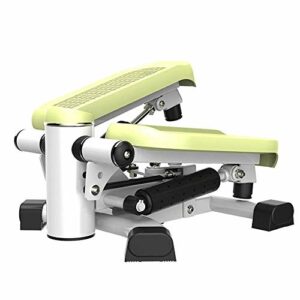 Mini stepper fitness con fasce di resistenza: tonifica il corpo con azione di torsione e allenamento cardio indoor.