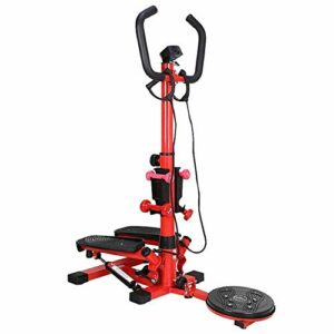 Stepmaster Fitness: 2 in 1 Step Machine con Display LCD e Manubrio
