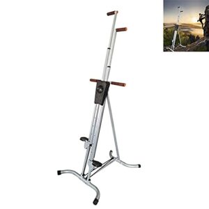 Scalatore Verticale Stepper Alpinista Macchina Esercizi Cross Trainer, Regolabile e Pieghevole - Fitness Casa.