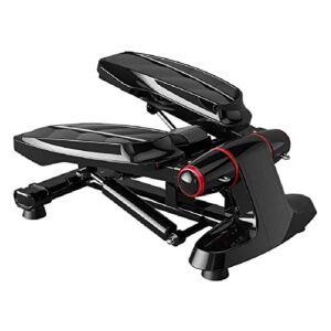 Stepper per scale con fasce resistenza, display LCD: cardio portatile per allenamenti a casa (260 libbre)