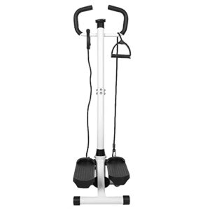 Stepper con Manubrio Regolabile e Monitor LCD: l'alleato perfetto per il tuo allenamento a casa o in palestra.