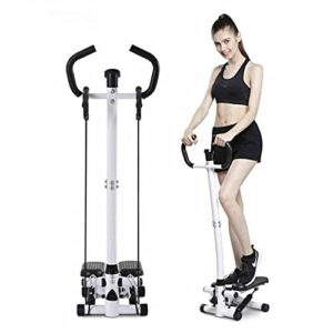 Kedia Stepper Fitness con Resistenza e Monitor LCD (Nero/Bianco)
