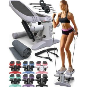 Mini Stepper e Climber Nordic Lifting con Bande di Resistenza