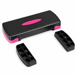 Stepper per fitness a casa: esercizi cardio regolabili, 250 kg, tavola palestra