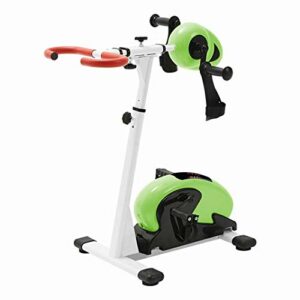 Bicicletta riabilitativa elettronica per fisioterapia: pedale ginnico regolabile per handicap, disabili e ictus