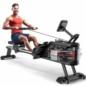 YAMO Vogatore Casa LCD, Serbatoio 14L, 150kg, Kinomap APP 44 Giorni