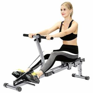 Vogatore pieghevole per fitness home - Attrezzatura idraulica compatta per allenamento addominali e cardio