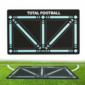 Tappetino allenamento calcio 60x90cm per il controllo palla