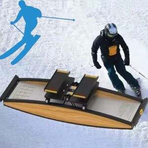 Simulatore di sci per fitness indoor e equilibrio - Macchina per allenamento aerobico e cardio