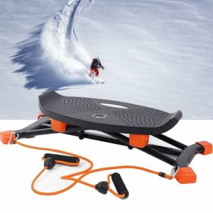 Macchina fitness con simulatore sci al coperto, max 100 kg, display LEDs
